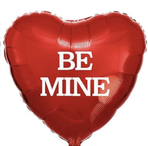 Balloon Foil Valentine Candy Heart Be Mine